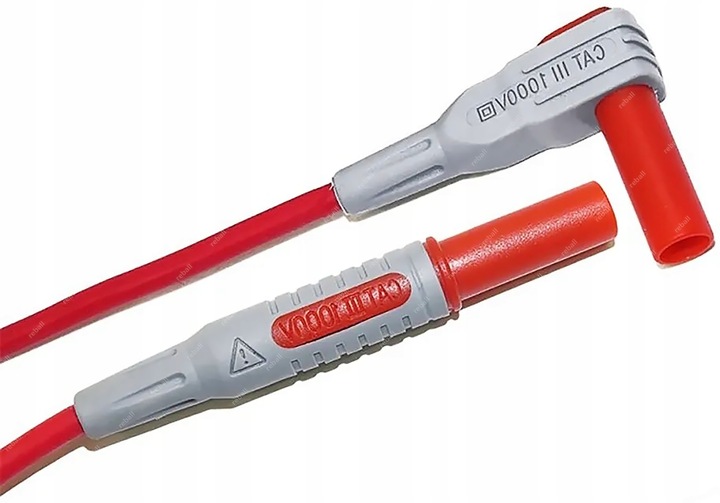 PRZEWODY POMIAROWE KABLE DO MIERNIKA SONDY DŁUGIE IGŁY CLEQEE P1033B