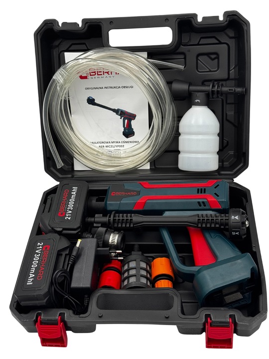 MYJKA CIŚNIENIOWA AKUMULATOROWA BEZPRZEWODOWA MOBILNA Z ZASYSANIEM