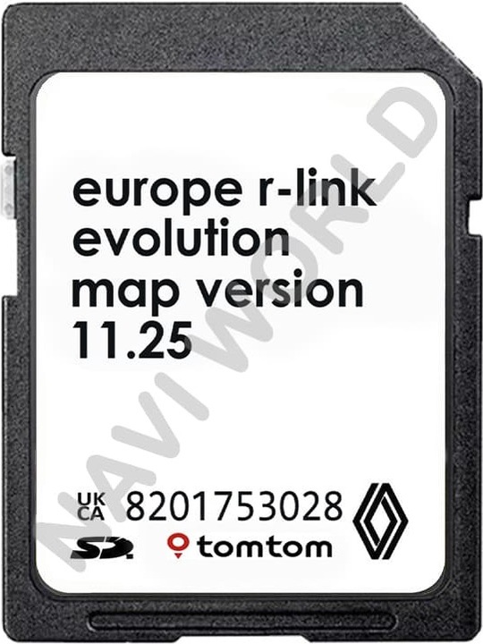 RENAULT R-LINK KARTA MAPA 2025 POLSKA EUROPA LEKTOR NAJNOWSZE WYDANIE