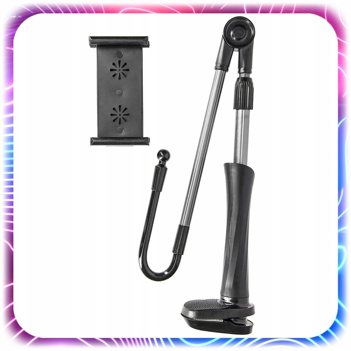 STOJAK NA TELEFON TABLET BIURKOWY Uchwyt Statyw do 13" PRZYKRĘCANY do Stołu