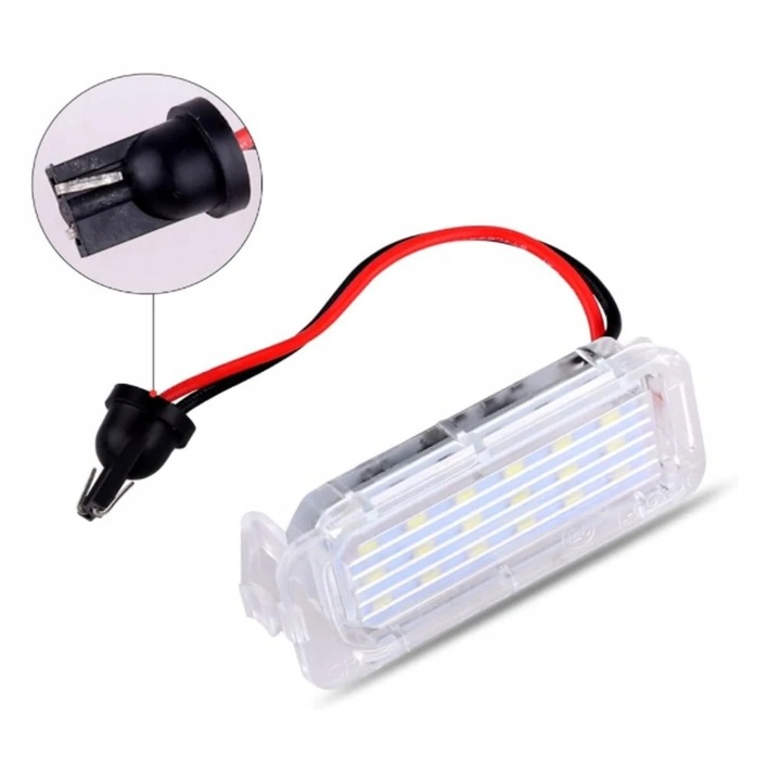 Podświetlenie Tablicy Rejestracyjnej Led do Ford Mondeo MK4 Focus FL C-MAX