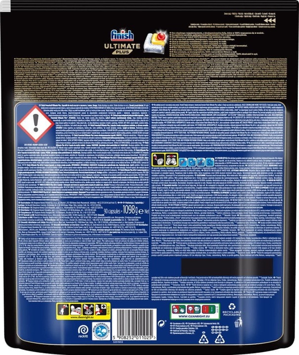 Finish ULTIMATE PLUS Lemon Kapsułki do zmywarki 90