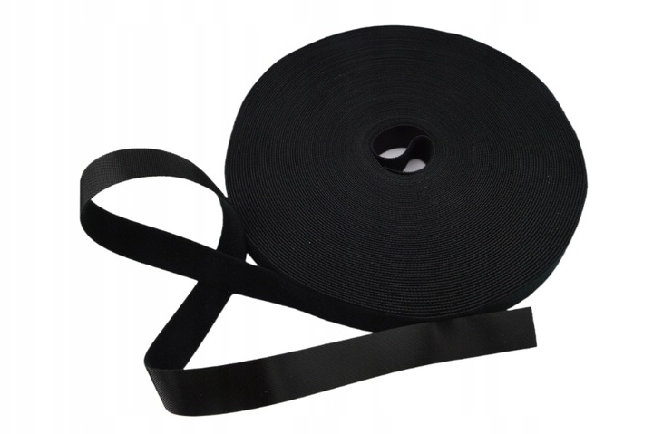 Taśma opaska rzep rzepowa organizer kabli 20mm 25m