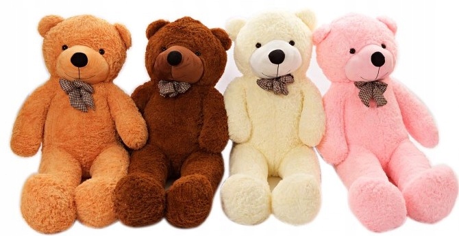 DUŻY MIŚ PLUSZOWY MASKOTKA WIELKI OGROMNY PLUSZAK