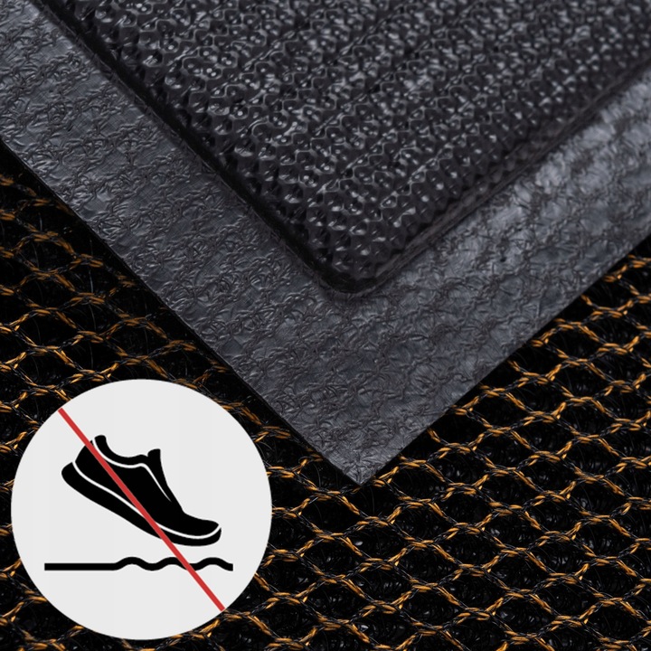 WYCIERACZKA POD DRZWI 60x90 WEJŚCIOWA ANTYPOŚLIZGOWA ZEWNĘTRZNA 3D SIATKA