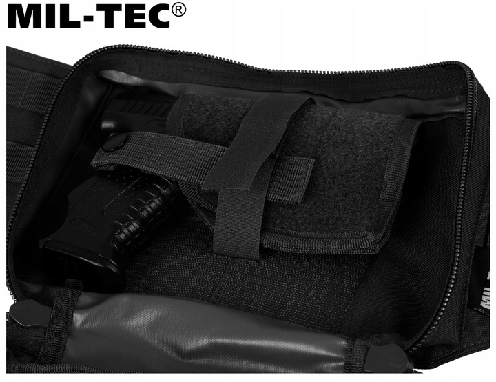 Torba biodrowa Saszetka Nerka Mil-Tec na broń krótką pistolet czarna