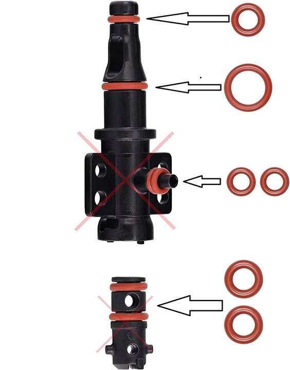 Zestaw naprawczy Uszczelek do Saeco Philips LatteGo
