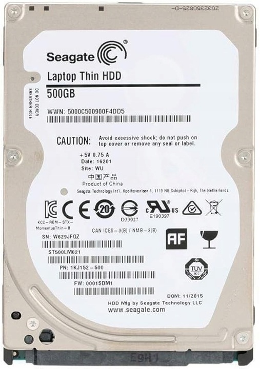 DYSK TWARDY HDD SEAGATE ST500LM021 500GB 2,5