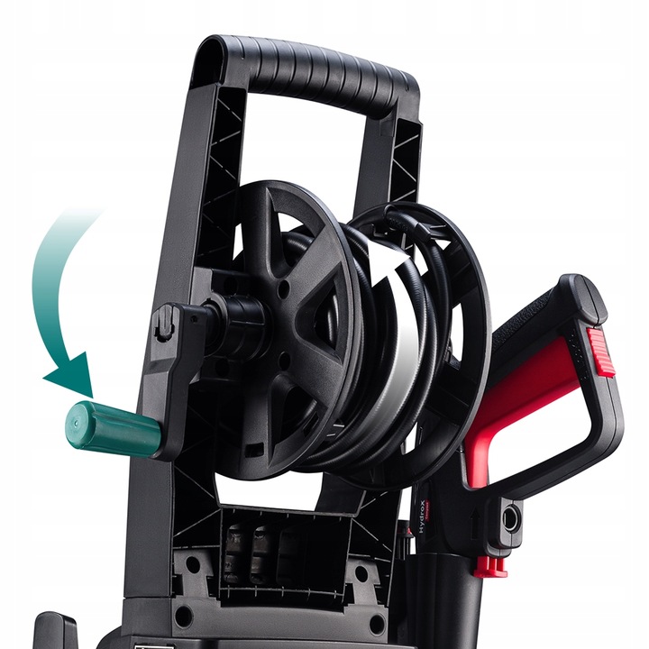 SAMOSSĄCA MYJKA CIŚNIENIOWA MOCNA POMPA 2000W TURBO DYSZA L6 ZWIJACZ