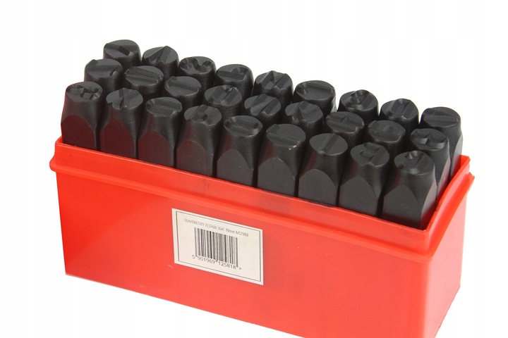 ZNACZNIKI NUMERATORY NUMERATOR LITERY CYFRY 10mm