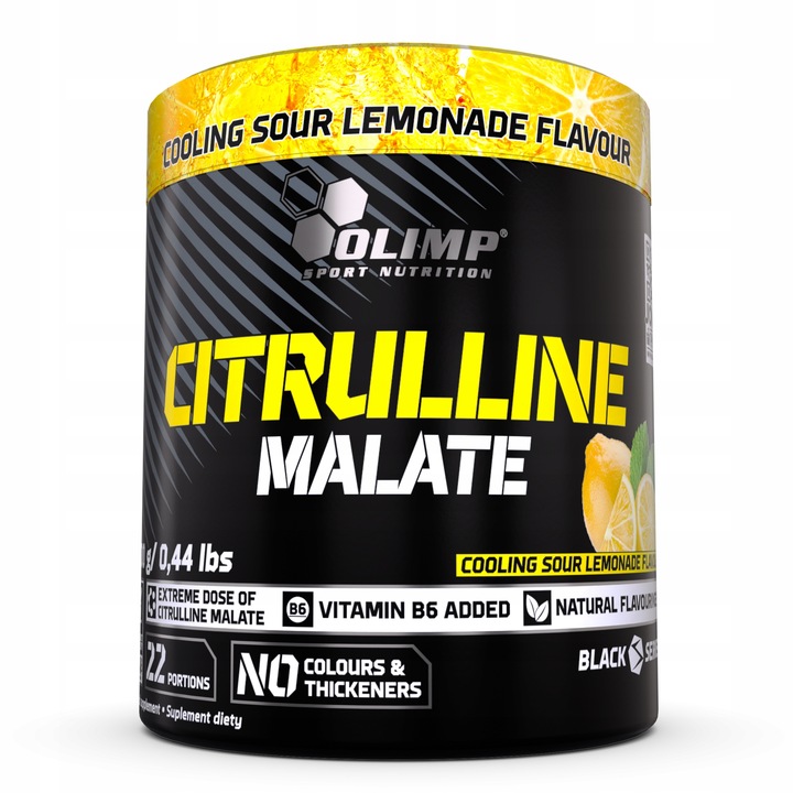 Olimp Citrulline Malate 200g Cooling Sour Lemonade