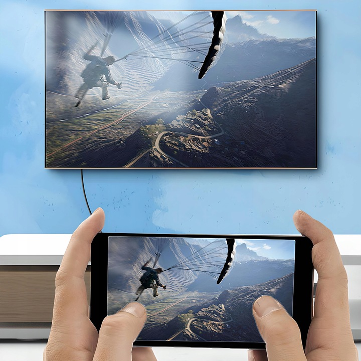 KABEL USB-C 3.1 TYP C DO HDMI 4K ADAPTER MHL 200CM