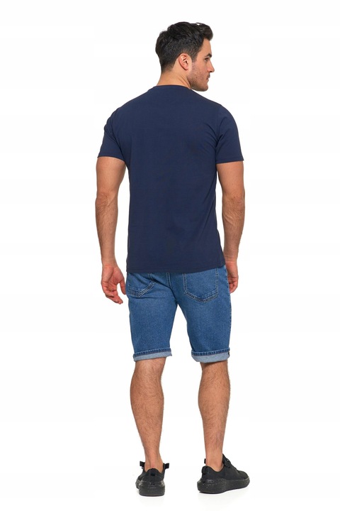 T-SHIRT MĘSKI KLASYCZNY Zestaw Gładka Koszulka Krótki Rękaw 3-PAK MORAJ XL