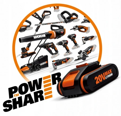 Sekator do gałęzi akumulatorowy 25mm Worx WG330E.9