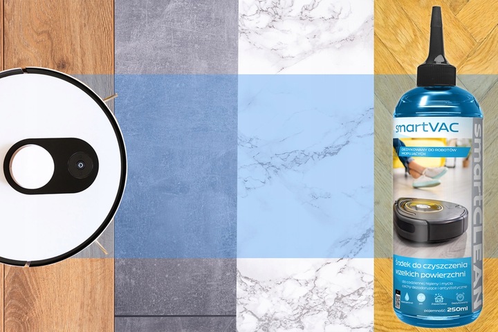 PŁYN DO ROBOTÓW MOPUJĄCYCH SPRZĄTAJĄCYCH Do Odkurzaczy Myjących 3x 250ml