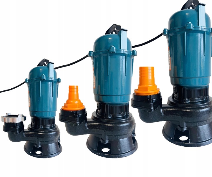 POMPA DO WODY BRUDNEJ CZYSTEJ SZAMBA Z ROZDRABNIACZEM + WĄŻ 30M + 3