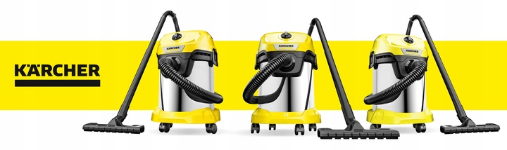 Odkurzacz uniwersalny do auta Karcher WD 3 S-17/6/20 Car 1000 W