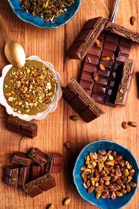 Czekolada dubajska Schronisko Bukowina Callebaut bez oleju palmowego