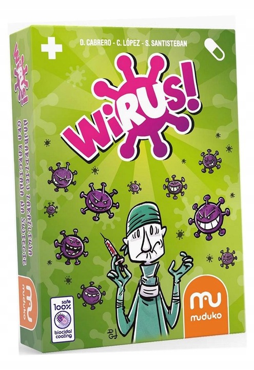 WIRUS MUDUKO WIRUS! GRA KARCIANA