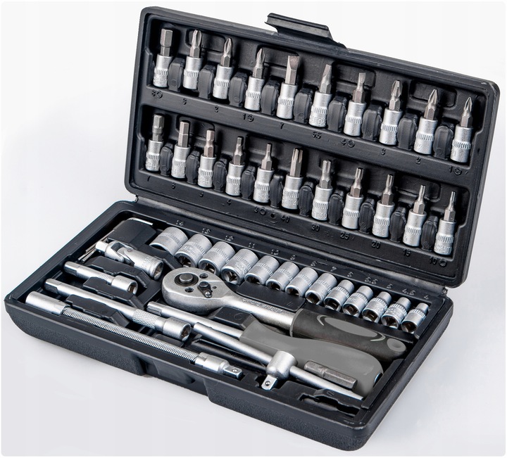 NASADKI ZESTAW KLUCZY NASADOWYCH BITY GRZECHOTKA