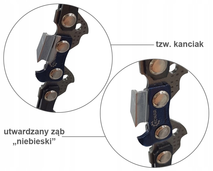 Łańcuch do piły STIHL 3/8'' 1.3mm 50 ogniw KONAR