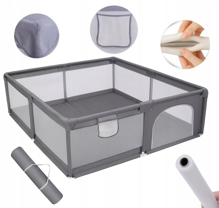 Kojec dla dzieci suchy basen TORBA pokrowiec | 130x130 (I111)