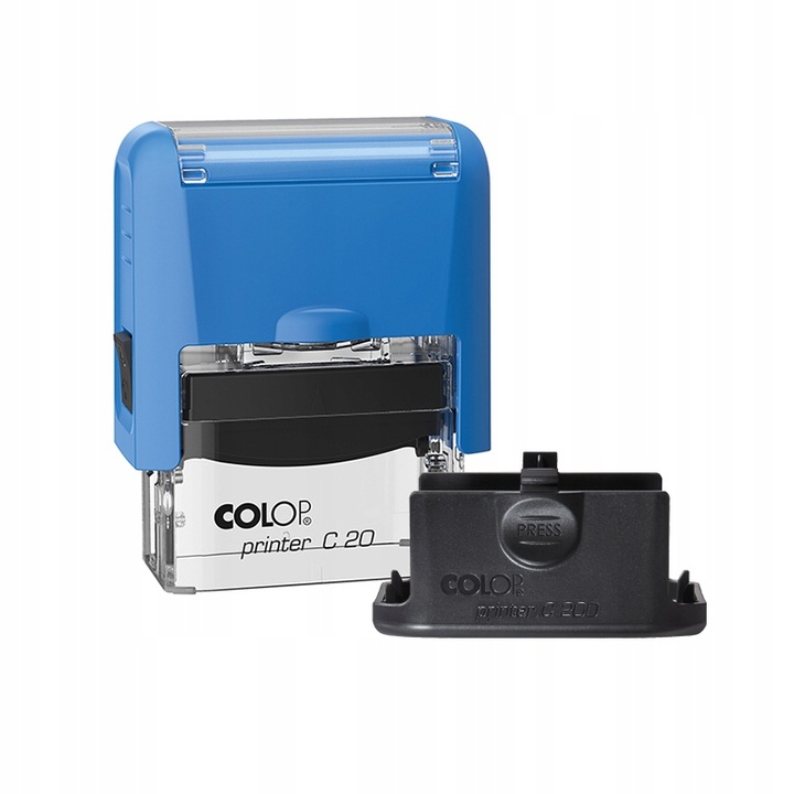 Pieczątka mała COLOP C20 IMIENNA LEKARSKA do 4 wersów + PROJEKT i GUMKA