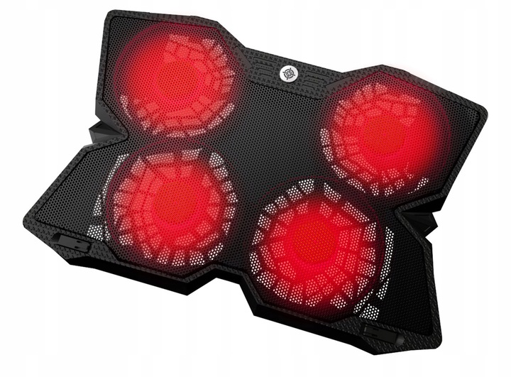 Podstawka chłodząca pod laptopa czarna GAMEPRO