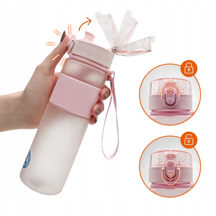 Butelka na wodę bidon tritan z blokadą BPAfree Majestic Sport 540 ml