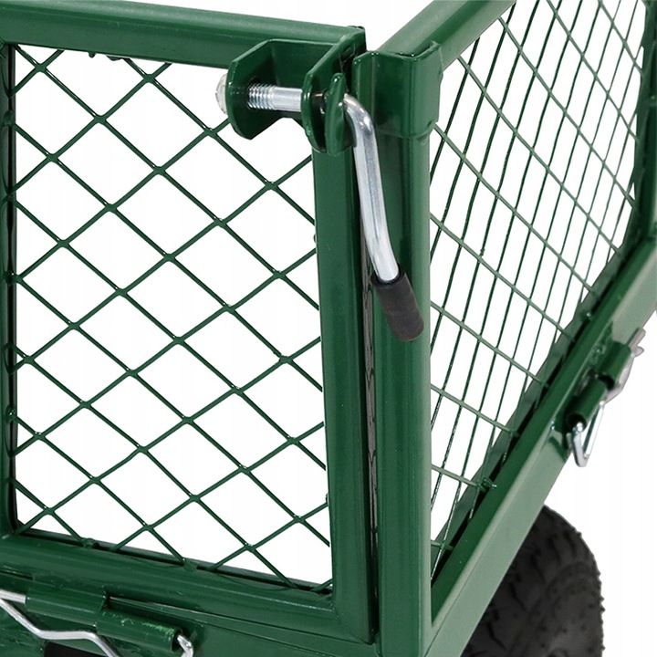 WÓZEK OGRODOWY TRANSPORTOWY DUŻY PRZYCZEPKA BOGIE-TRAX3 ROZKŁADANY DO