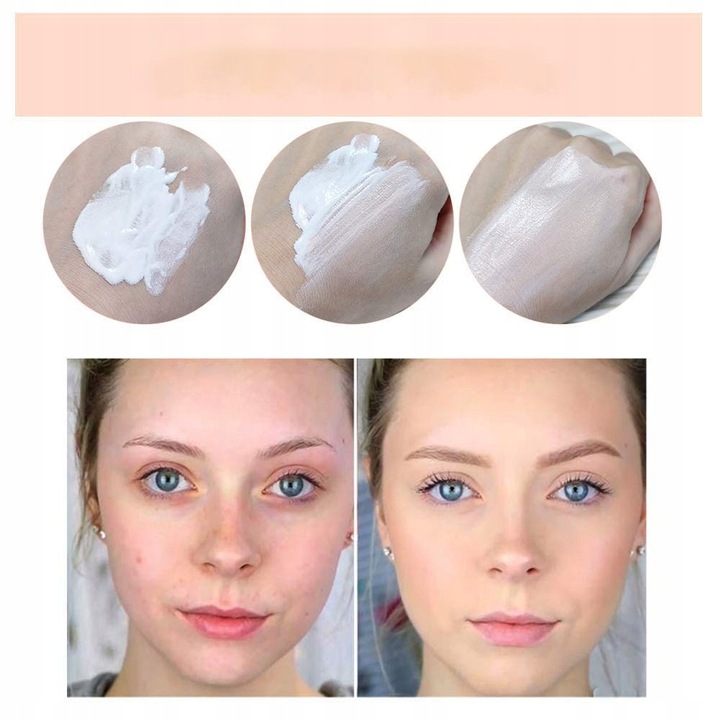 Podkład zmieniający kolor TLM Płynna baza Zmiana makijażu na Twój 30ml