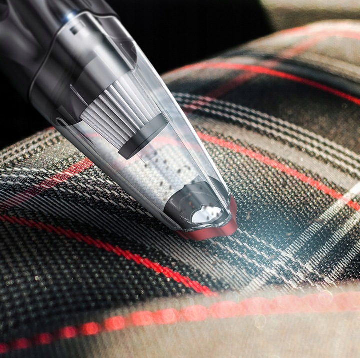 ORYGINALNY ODKURZACZ CYKLONOWY SAMOCHODOWY BEZPRZEWODOWY 400W BEZWORKOWY XL