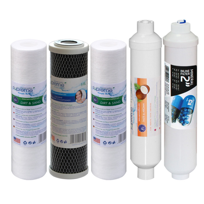 Komplet wkładów do SUPREME RO6 - QC