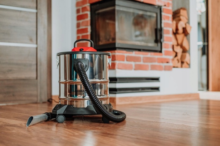 ODKURZACZ PRZEMYSŁOWY 2000W SUCHO DO KOMINKA GRUZU POPIOŁU DMUCHAWA