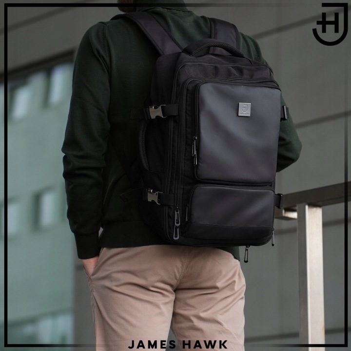 Plecak Bagaż Podręczny do Samolotu James Hawk Torba Ryanair 40x30x20