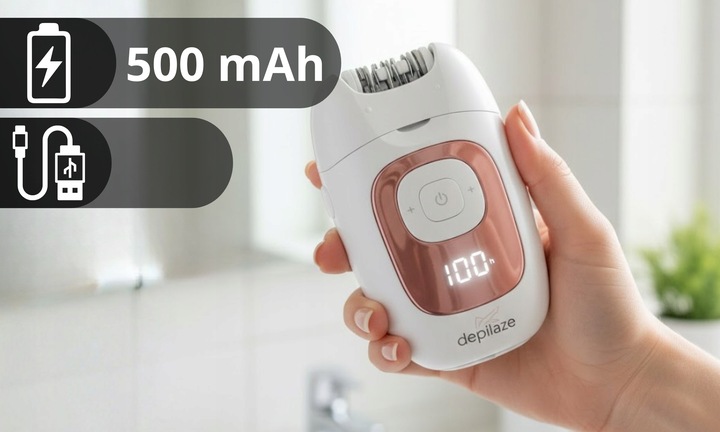Golarka Damska Bezprzewodowa – Depilator Maszynka do Nóg i Ciała