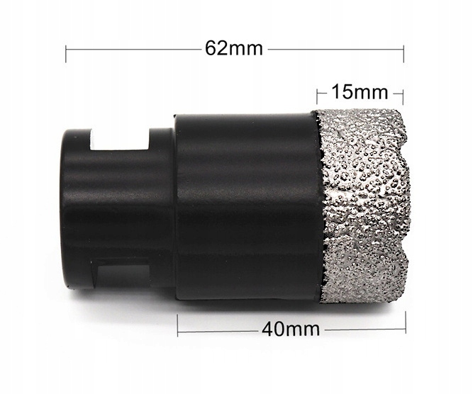 OTWORNICA DIAMENTOWA 35 mm KORONKA DO GRESU PŁYTEK WIERTŁO PROFI