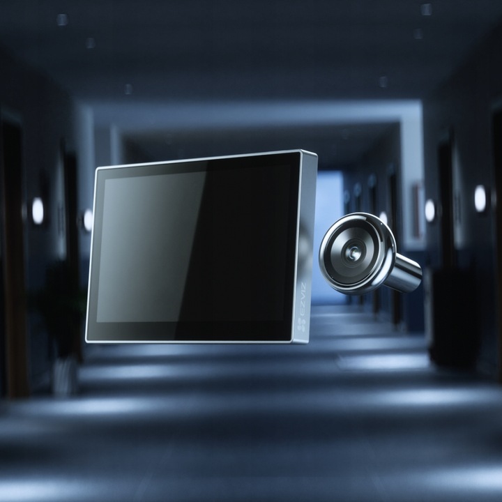 Wizjer Elektroniczny WiFi EZVIZ HP2 WiFi z Kamerą i Ekranem LCD