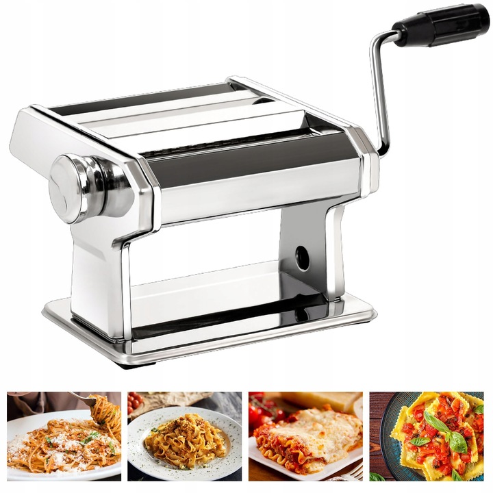 MASZYNKA DO DOMOWEGO MAKARONU PROSTE UŻYTKOWANIE STAL NIERDZEWNA