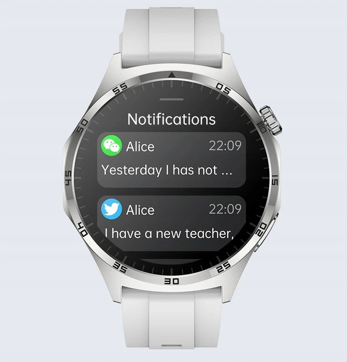 ZEGAREK MĘSKI SMARTWATCH AMOLED 440 EKG POMIAR CUKRU CIŚNIENIE TEMPERATURA