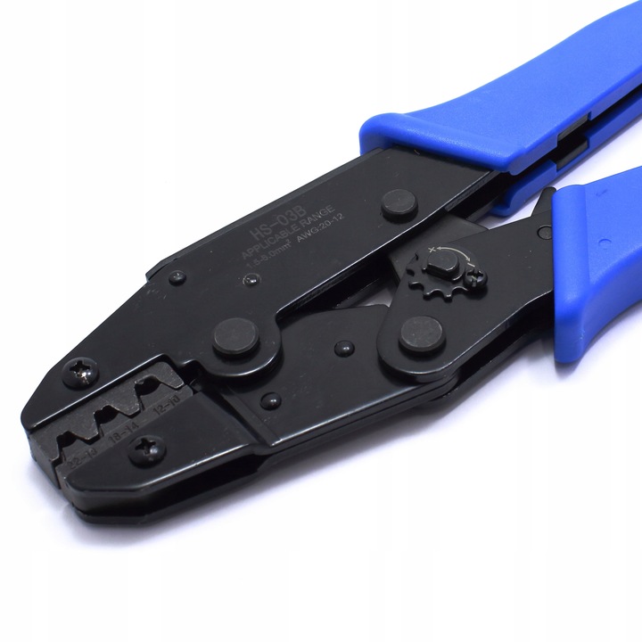 ZACISKARKA KONEKTORÓW NIEIZOLOWANYCH WSUWEK HS-03B