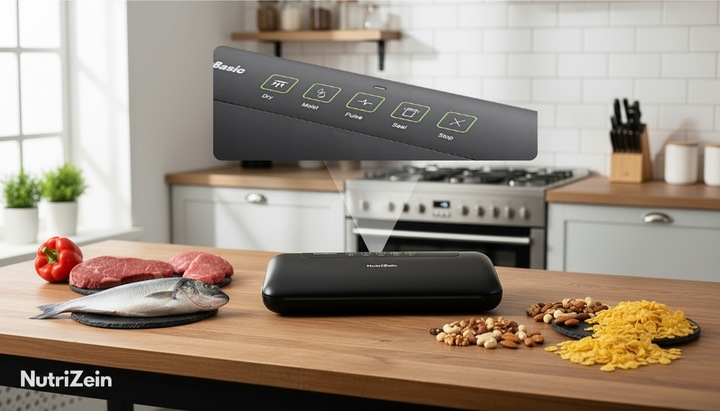 Zgrzewarka próżniowa pakowarka żywności NutriZein NZVS2000 VacuBasic
