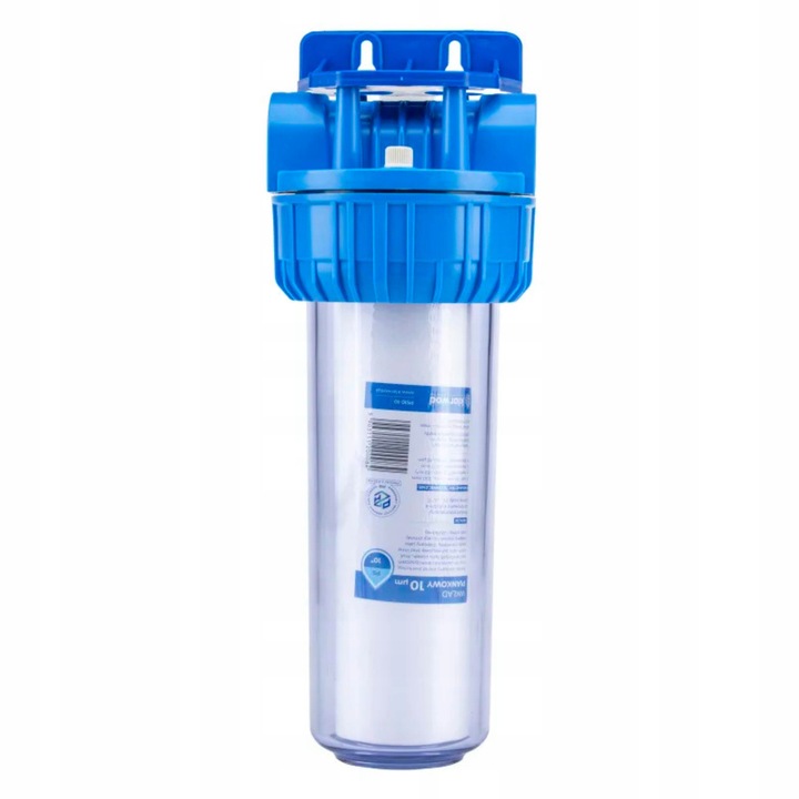 KORPUS FILTRA 10" NARUROWY Z ORINGIEM WF 10 PRZYŁĄCZE 1" OBUDOWA