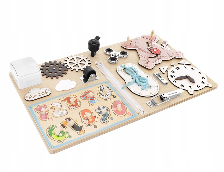 Tablica XL MANIPULACYJNA sensoryczna montessori