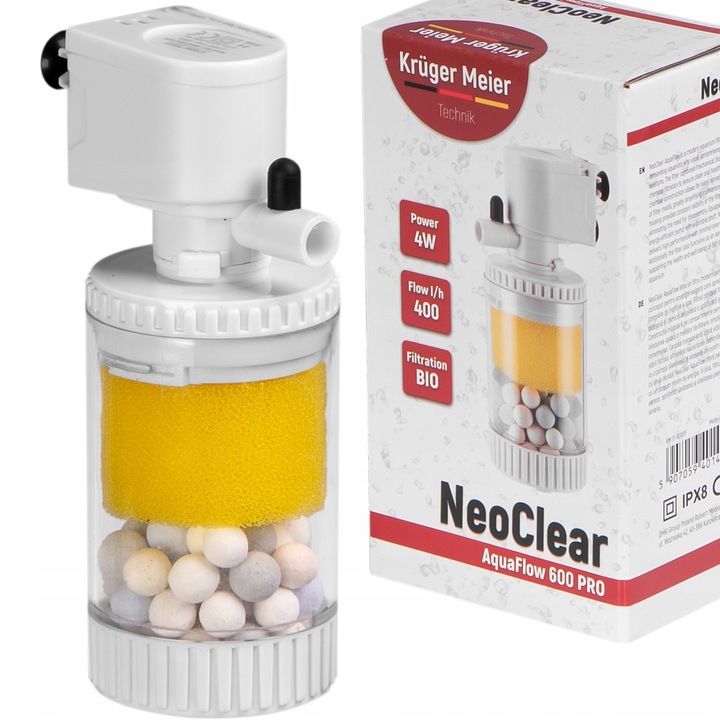 KRUGER MEIER NEOCLEAR 600 FILTR CICHA PRACA ENERGOOSZCZĘDNY 20-40L