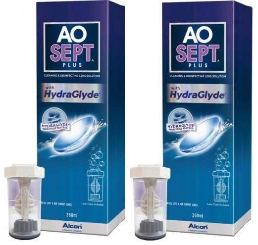 Płyn do soczewek AOSEPT Plus HydraGlyde 360 ml