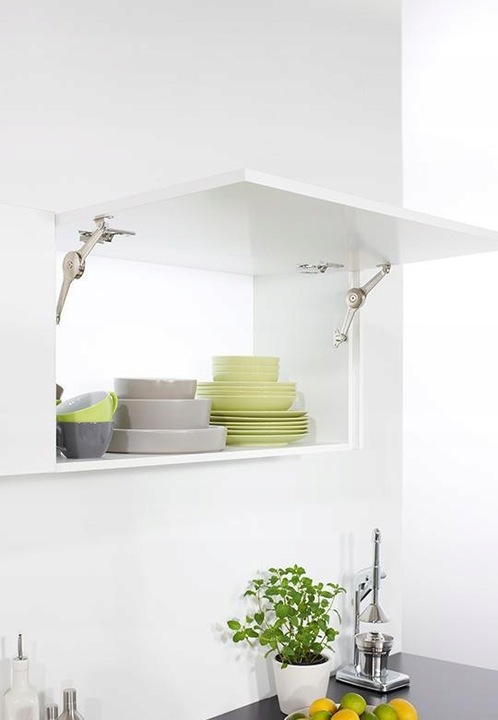 Siłownik meblowy do frontów HAFELE DUO rozwórka nożycowa podnośnik