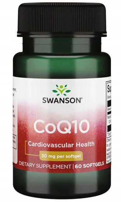 Swanson Coenzyme Q10 30 mg 60 kaps KOENZYM Q-10
