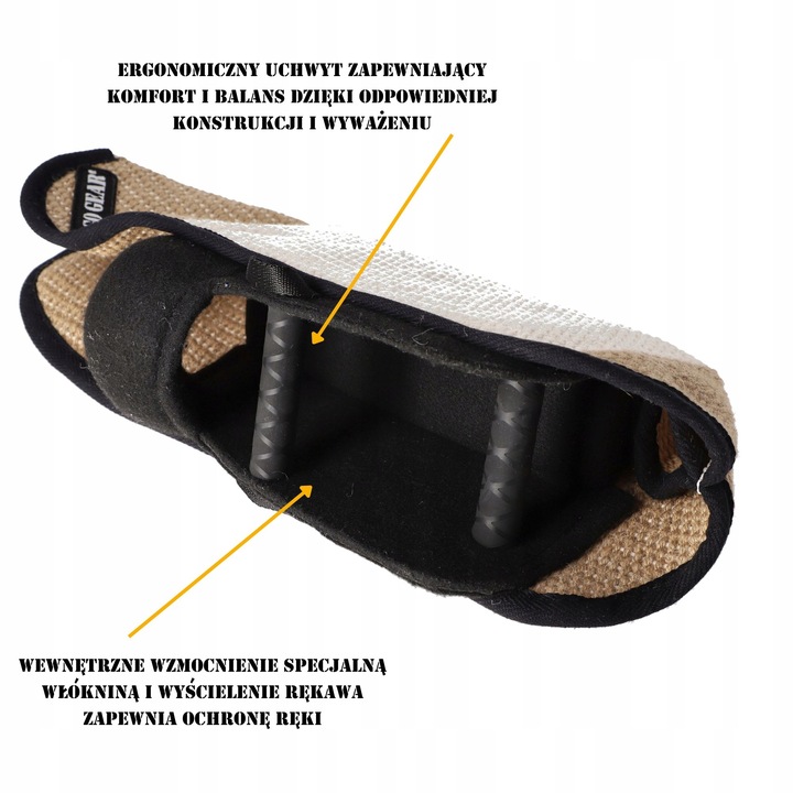 Dingo Gear K9 RĘKAW TRENINGOWY WOLF MEDIUM JUTA