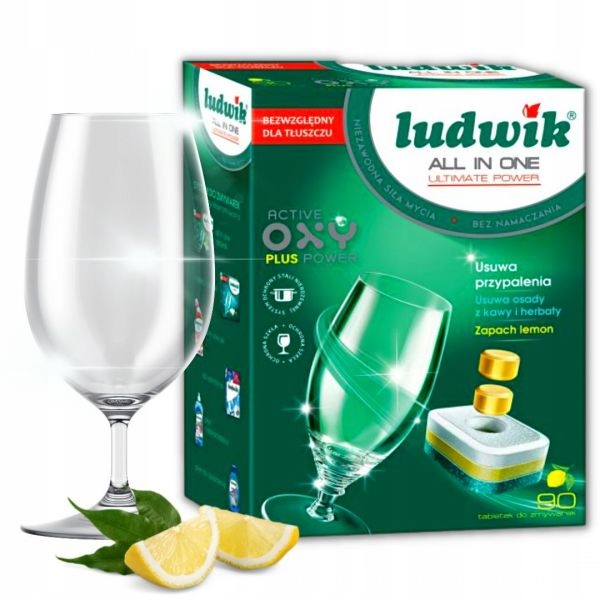 Tabletki do zmywarek Ludwik All in one 90 sztuk